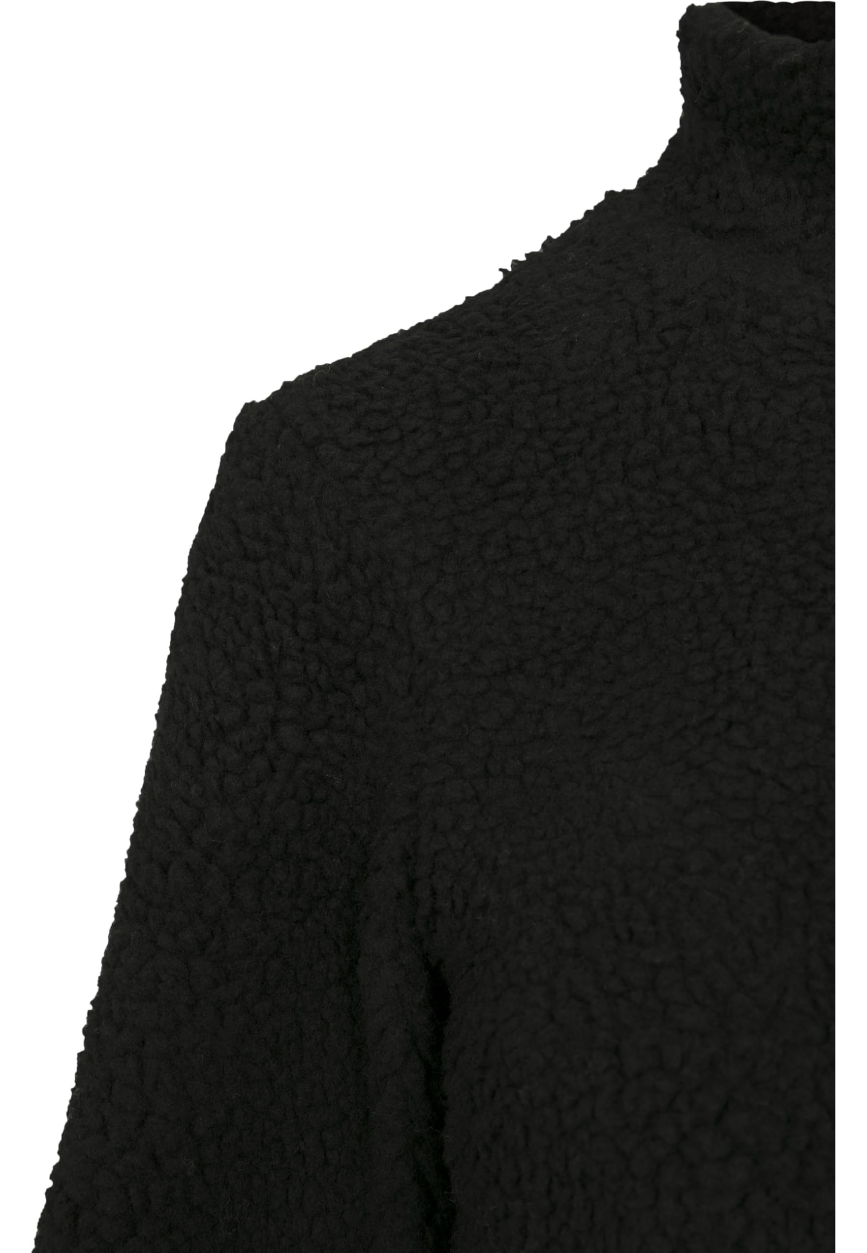 Urban Classics Sweter pullover Kobiety Ladies Short Sherpa Troyer