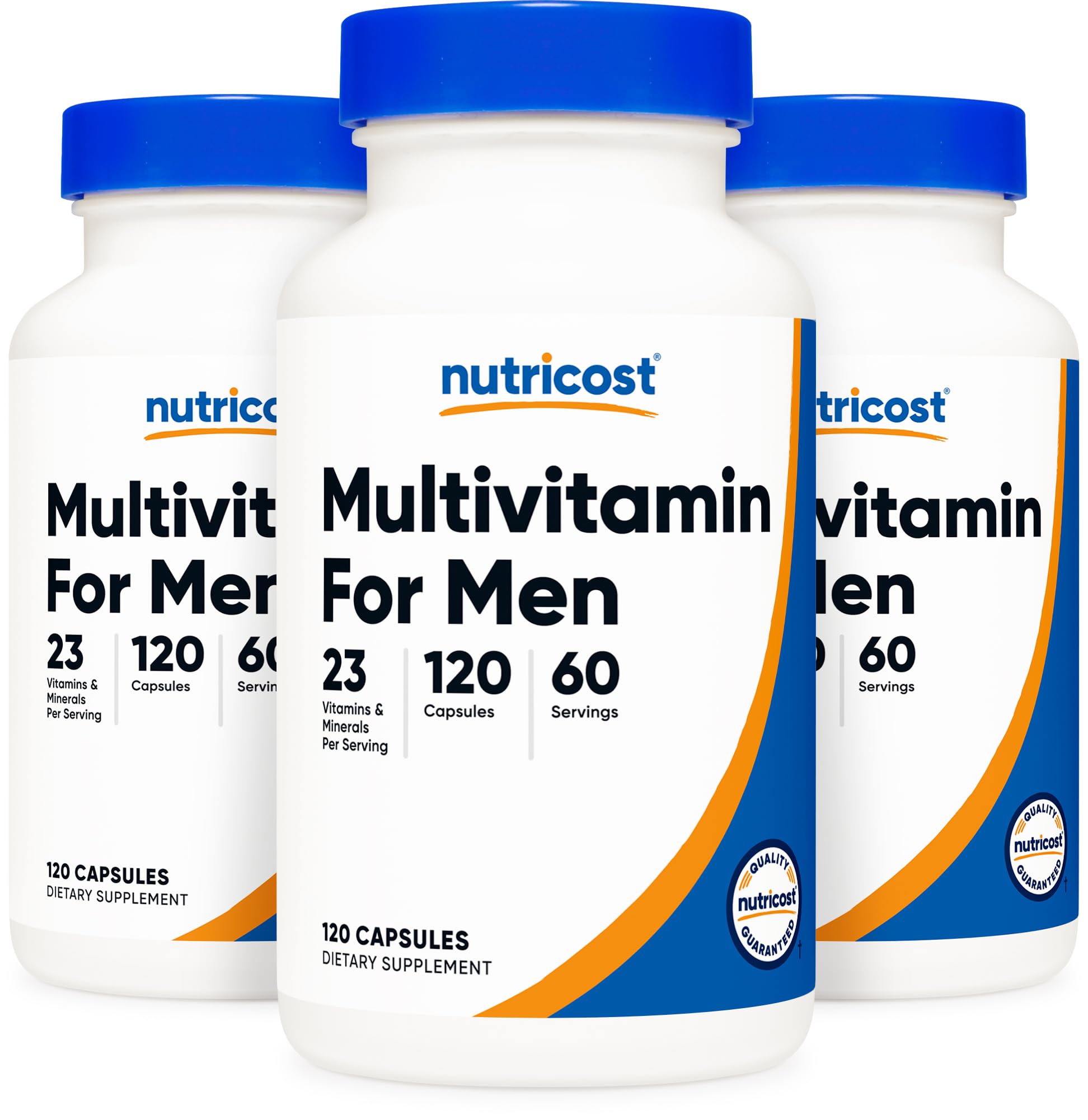 Multivitamin for Men 120 Capsules (3 Bottles) - Vitamins and Minerals for The Healthy Man