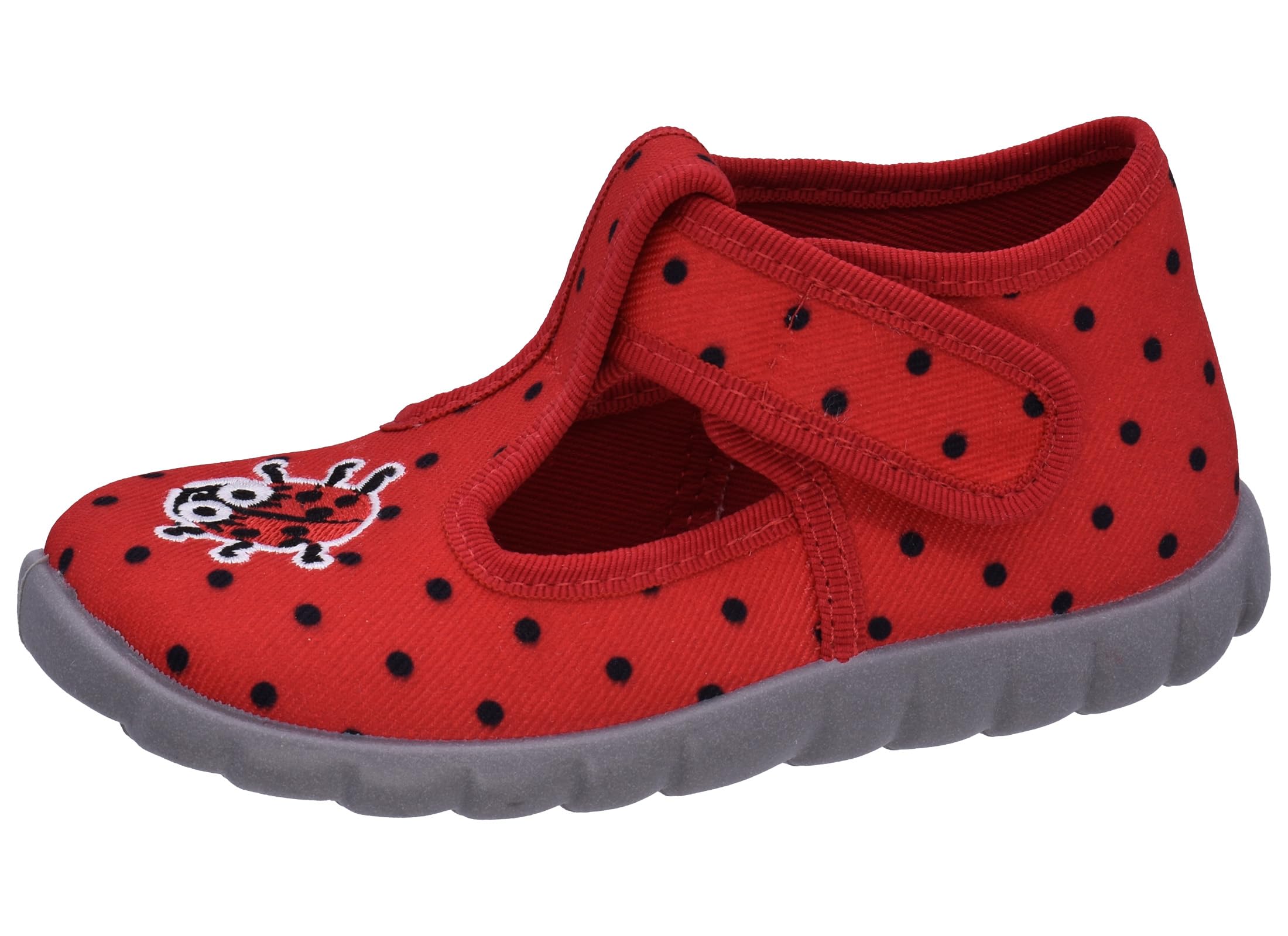 Fischer 0510 Girls’ Hi-Top Slippers, (Rot 40), 8.5 UK