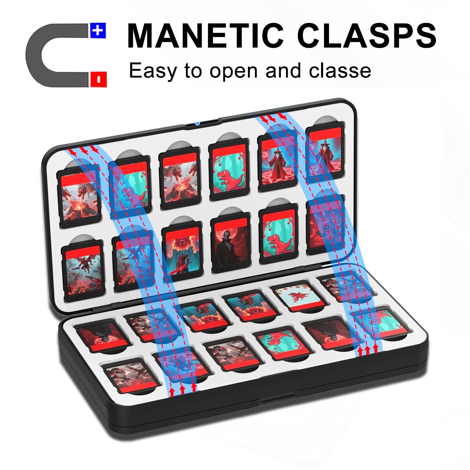 Amazon.com: TATMOHIK Switch Game Case for Nintendo Switch2/OLED