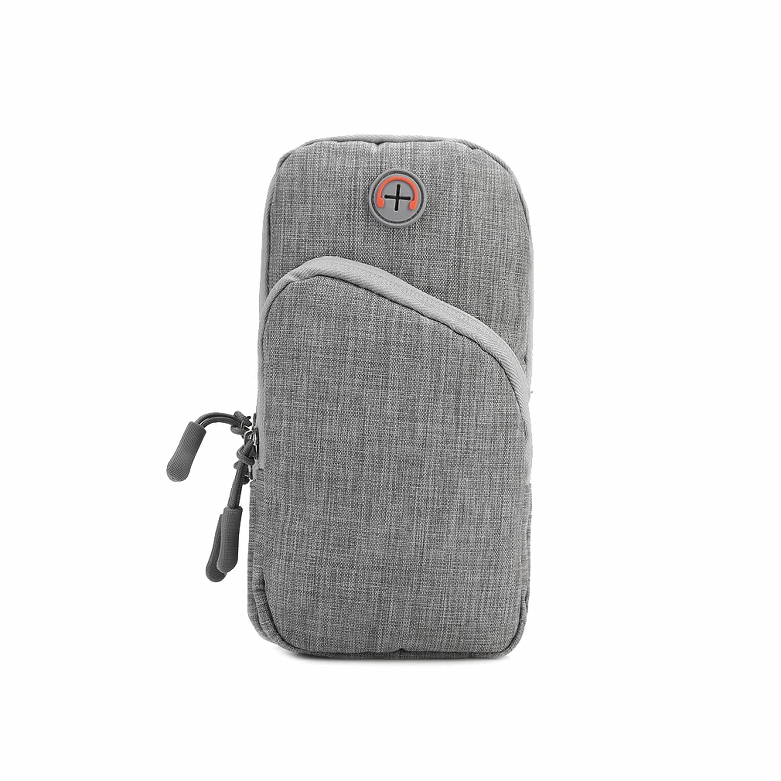 VIZCO Mens Cross Body Bag For 6.5 Inch Mobile Phone Arm Band Hand Holder Case Gym Outdoor Sport Running Pouch Armband Bag (Color : Gray)-image-33