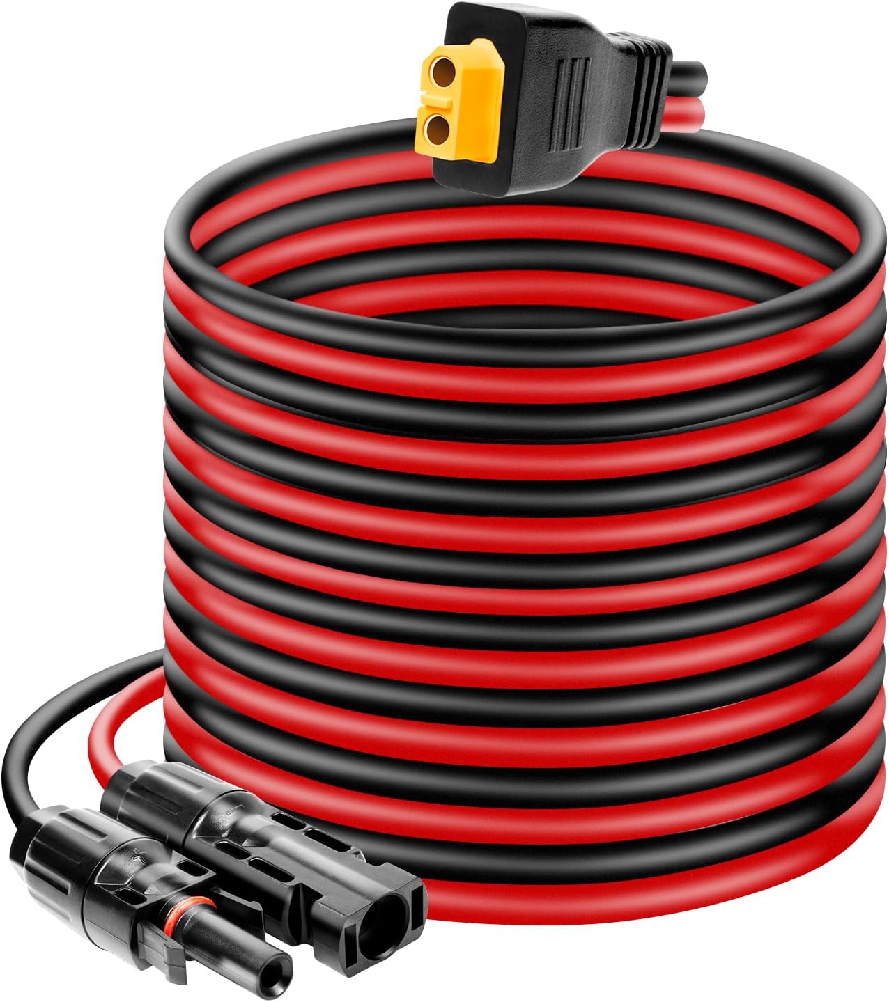 YQMAJIM Câble d'extension de panneau solaire vers XT60 (10 AWG) - Connecteur XT60 vers panneau solaire - Câble de charge pour centrale électrique portable RV