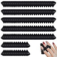 Vista 1 de 150 piezas de soplo de polvo para rostro, triángulo suave para polvo suelto, polvo mineral, polvo corporal, terciopelo, base cosmética, esponja