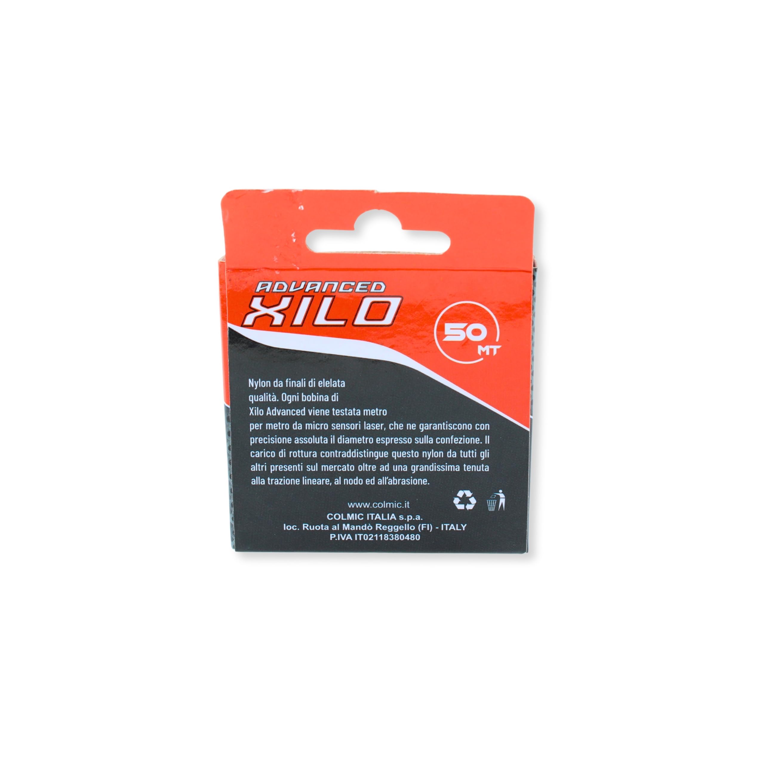 XILO ADVANCED Fil terminal en nylon 50 m – Micrométrique sans mémoire, haute précision au laser, charge de rupture royale certifiée, spéciale pour finales techniques – Fabriqué au Japon
