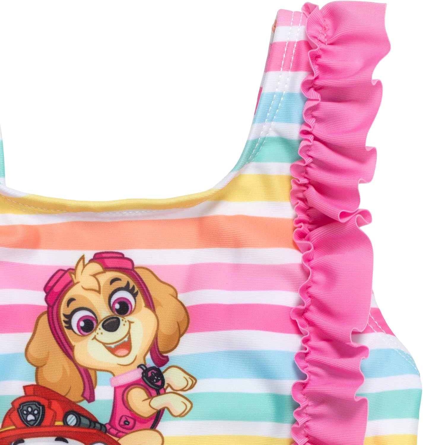 Paw Patrol Marshall Chase Skye Girls One Piece Bathing Suit Toddler to Little Kid - Image 5
