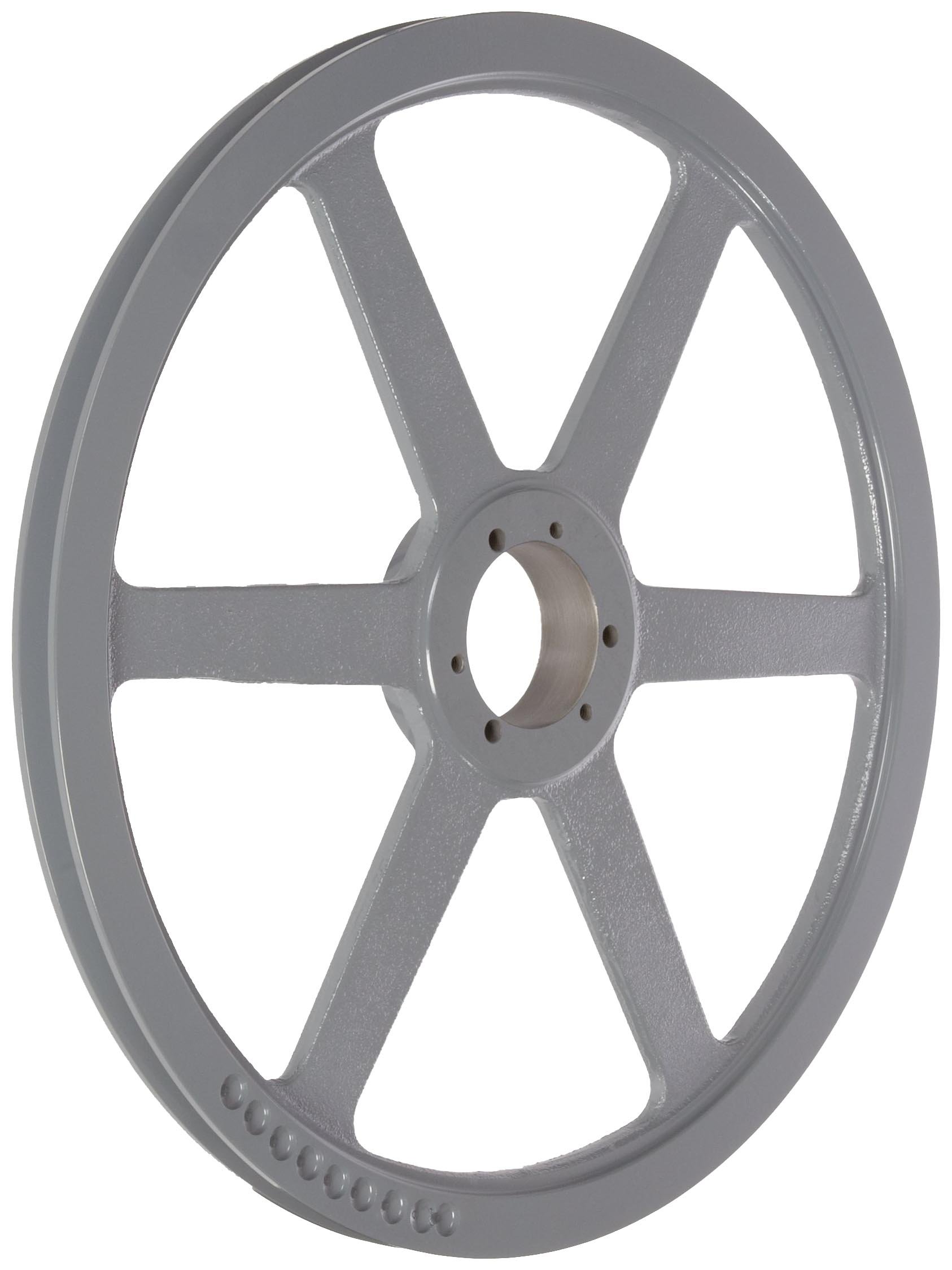 TB Woods 1601B Classical V-Belt Sheave, B Belt Section, 1 Groove, SK Bushing required, Cast Iron, 16.35