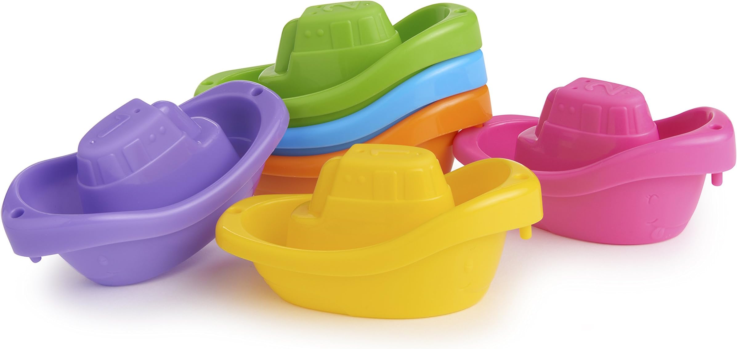 Munchkin® Little Boat Train Bath Toy, Fun for Babies and Toddlers, 6 Piece Set