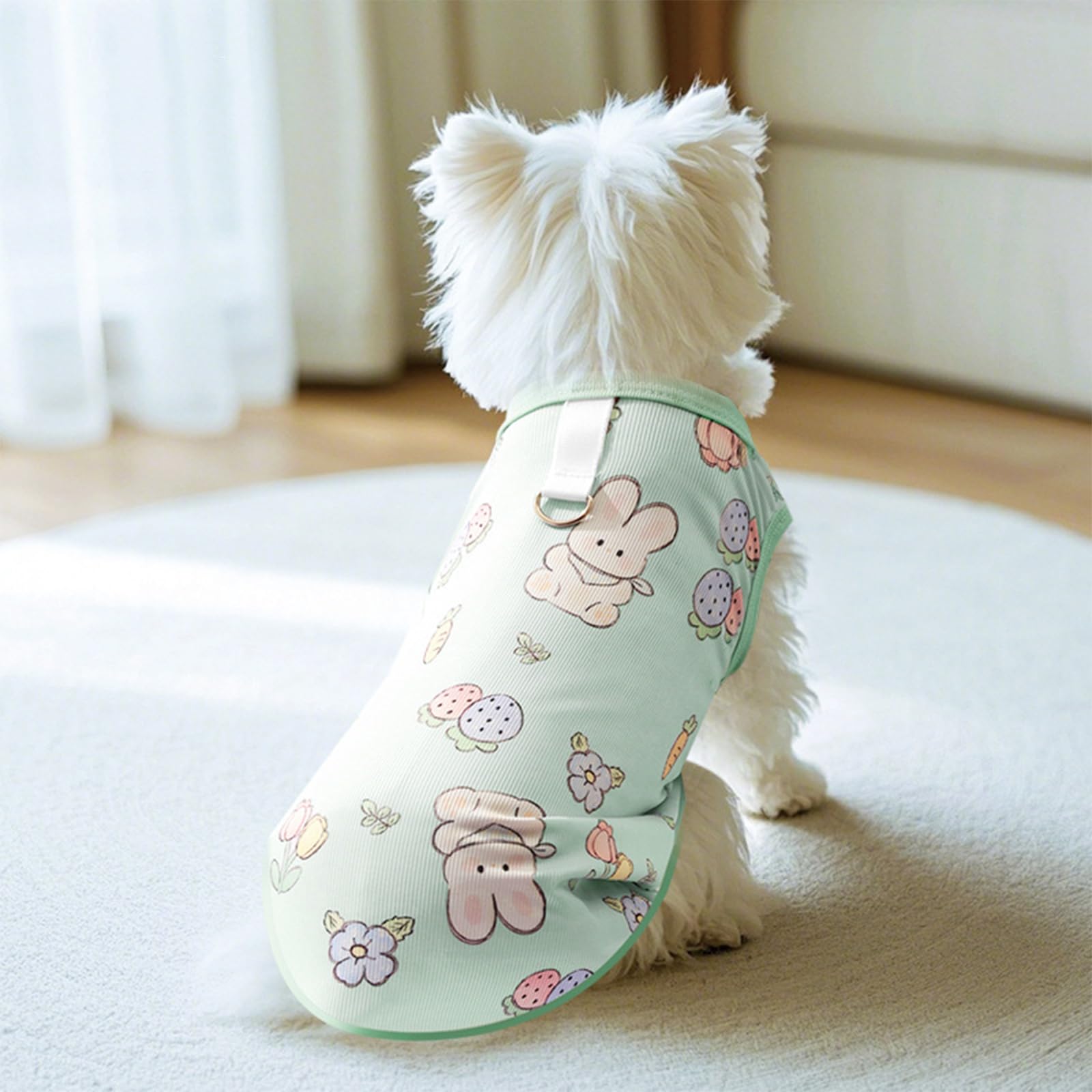 BSITSSS Cute Pattern Dog Cooling Vest, Breathable CoolingVestforDogs, Summer Sun Protection Dogs Cooling Vest with D-rings - Image 2