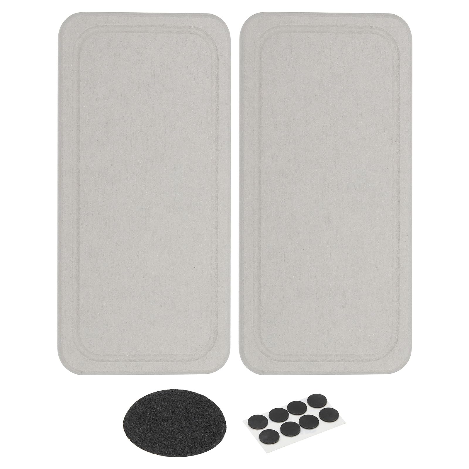 PATIKIL Square Water Absorbent Diatomite Coasters 8.3x3.9inch