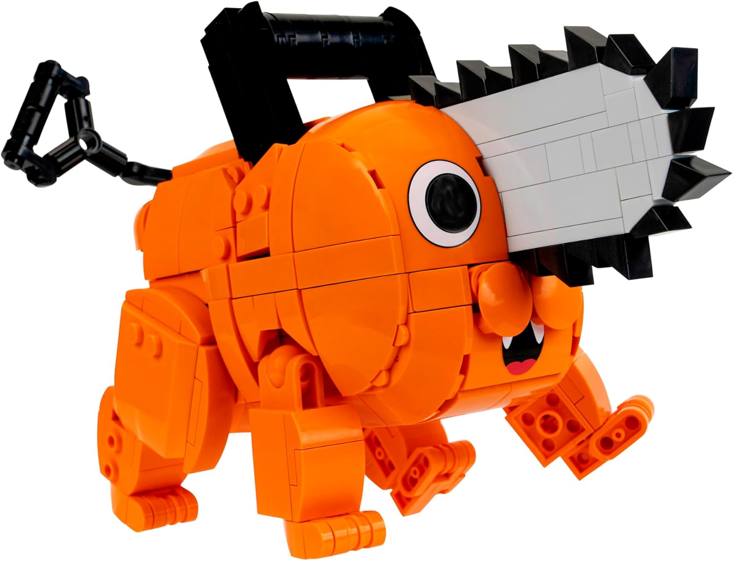 BLDR Chainsaw Man Pochita figure being held by a person.