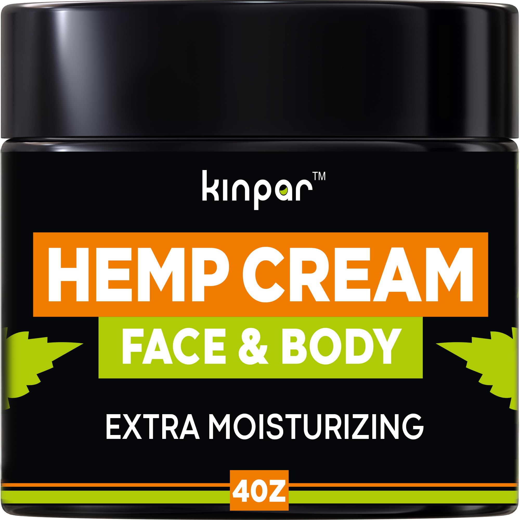 Natural Hemp Oil Extract - Perfect for Joints, Elbows, Neck, Lower Back, Fingers, Knees - for All Skin Types - Fast-Acting Hemp Cream with Msm, Turmeric, Aloe Vera - American Quality, 4 Oz (Mint)