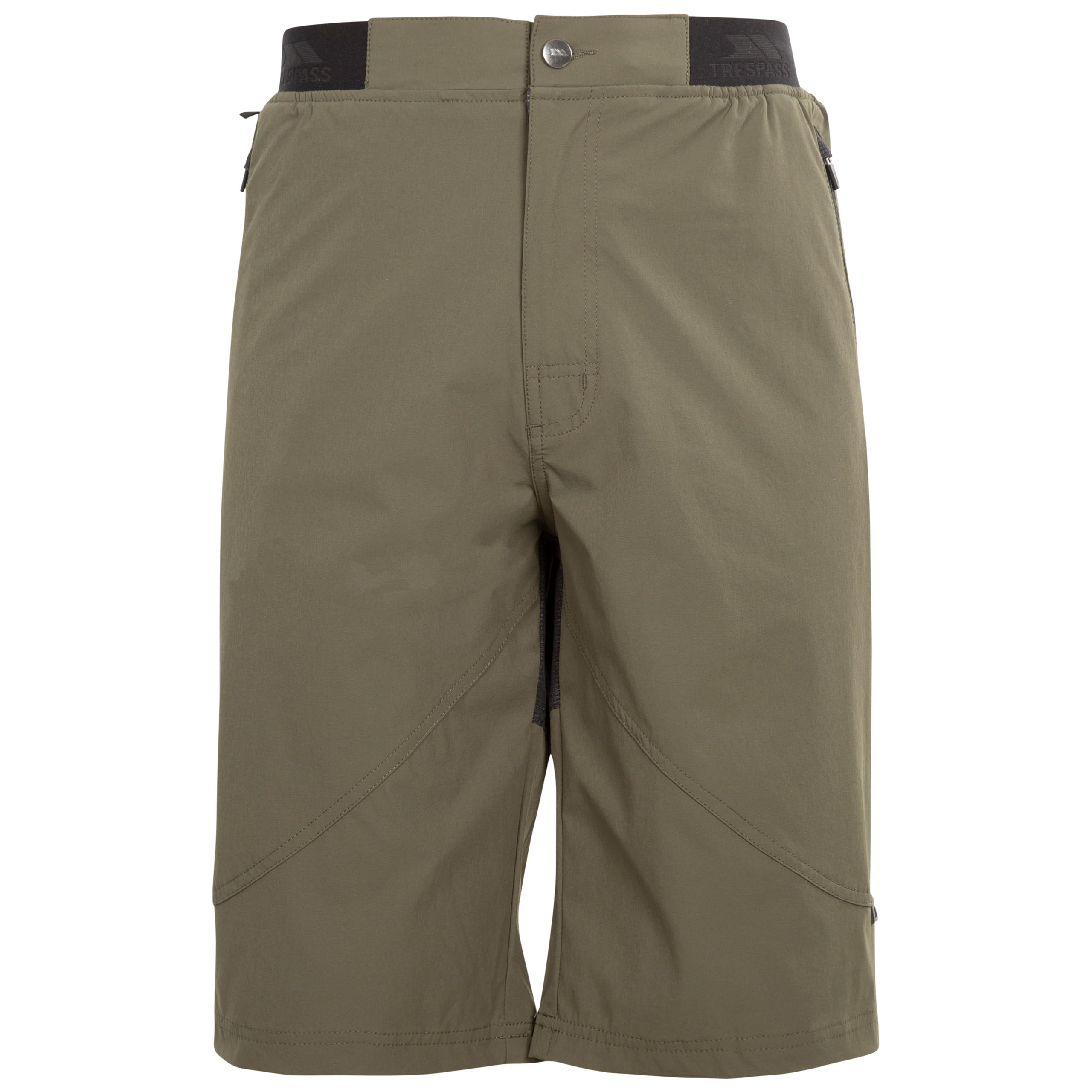 Trespass Men's Dark Ivy Walking Shorts Hainford - Water Repellent Cargo Shorts, Lightweight Walking Hiking Shorts With Pockets, Outdoor Trek Adventure Travel Shorts
