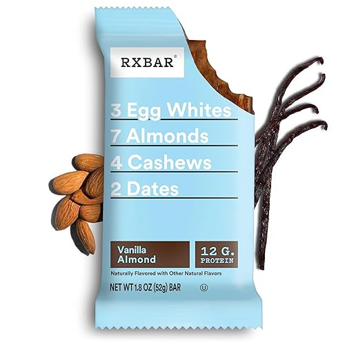 Miniatura 7 de RXBAR Barrita de proteínas con chispas de chocolate 183 onzas paquete de 24 barritas de desayuno aperitivo alto en proteínas