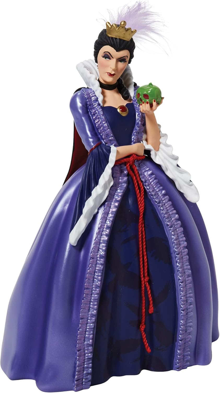 Enesco Disney Showcase Snow White Evil Queen Rococo Figurine, 8.5 Inch, Multicolor