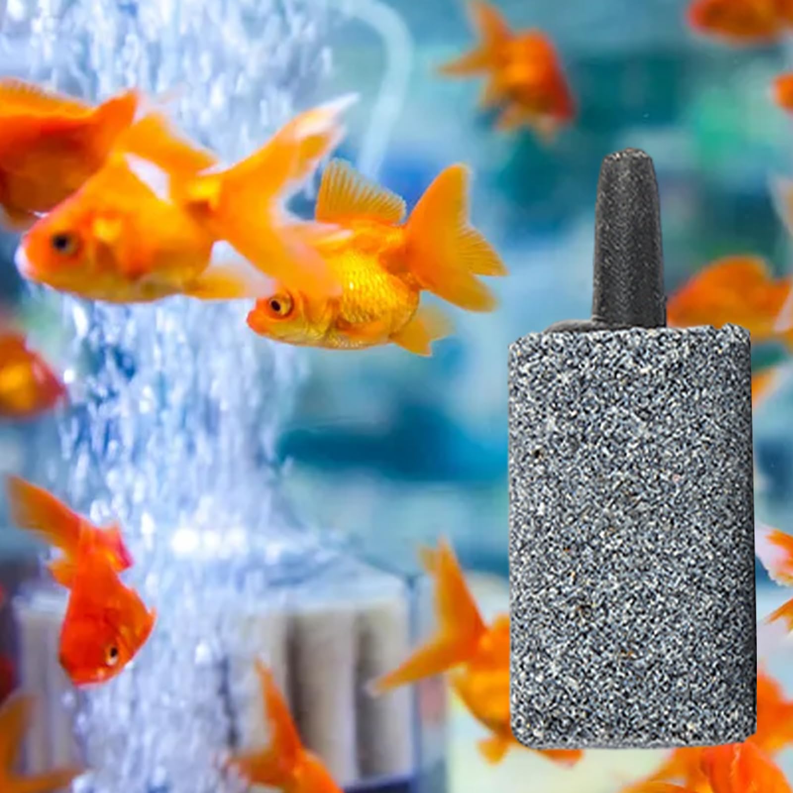 Kamienie Napowietrzające Do Akwariów 60 Sztuk Dyfuzor do Pompy | Aerator Kamienny Do Zbiornika Rybnego Do Terrarium Stawu Ogrodu Biura Domu Akwariów Słodkowodnych I Morskic