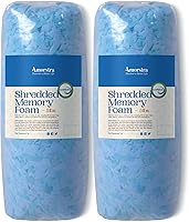 Vista 1 de Relleno de espuma viscoelástica triturada de 10 libras, relleno de almohada, material de repuesto para puf, otomano, sofá, cama de perro, animales