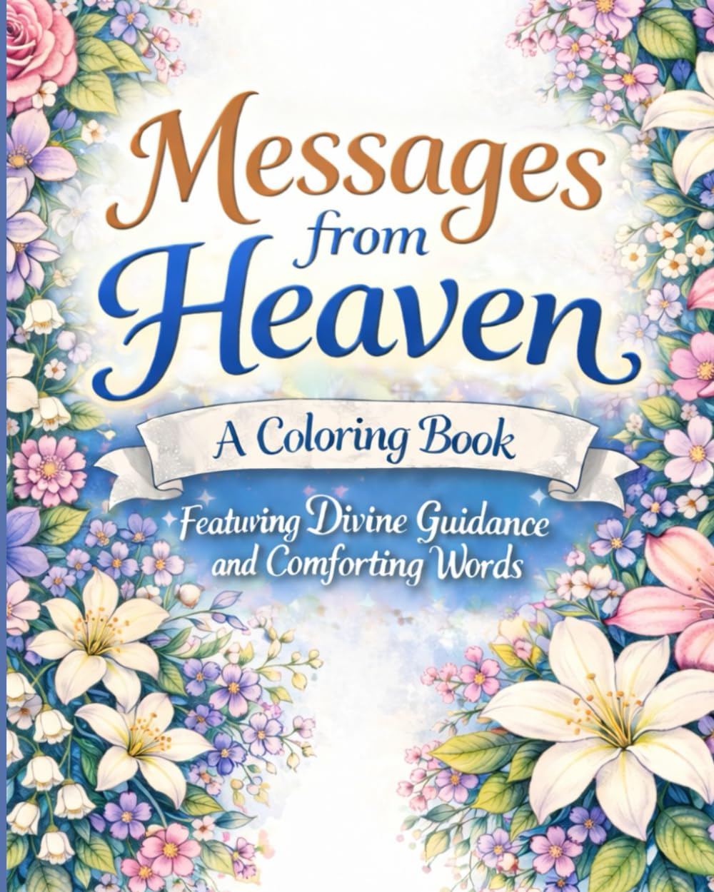 Messages from Heaven:: A Coloring Book featuring Divine Guidance and Comforting Words