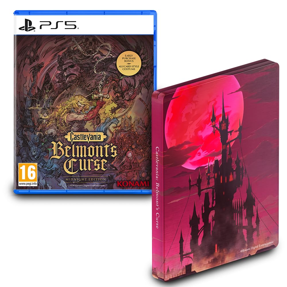Castlevania: Belmont’s Curse-Midnight Edition Steelbook Bundle - PS5