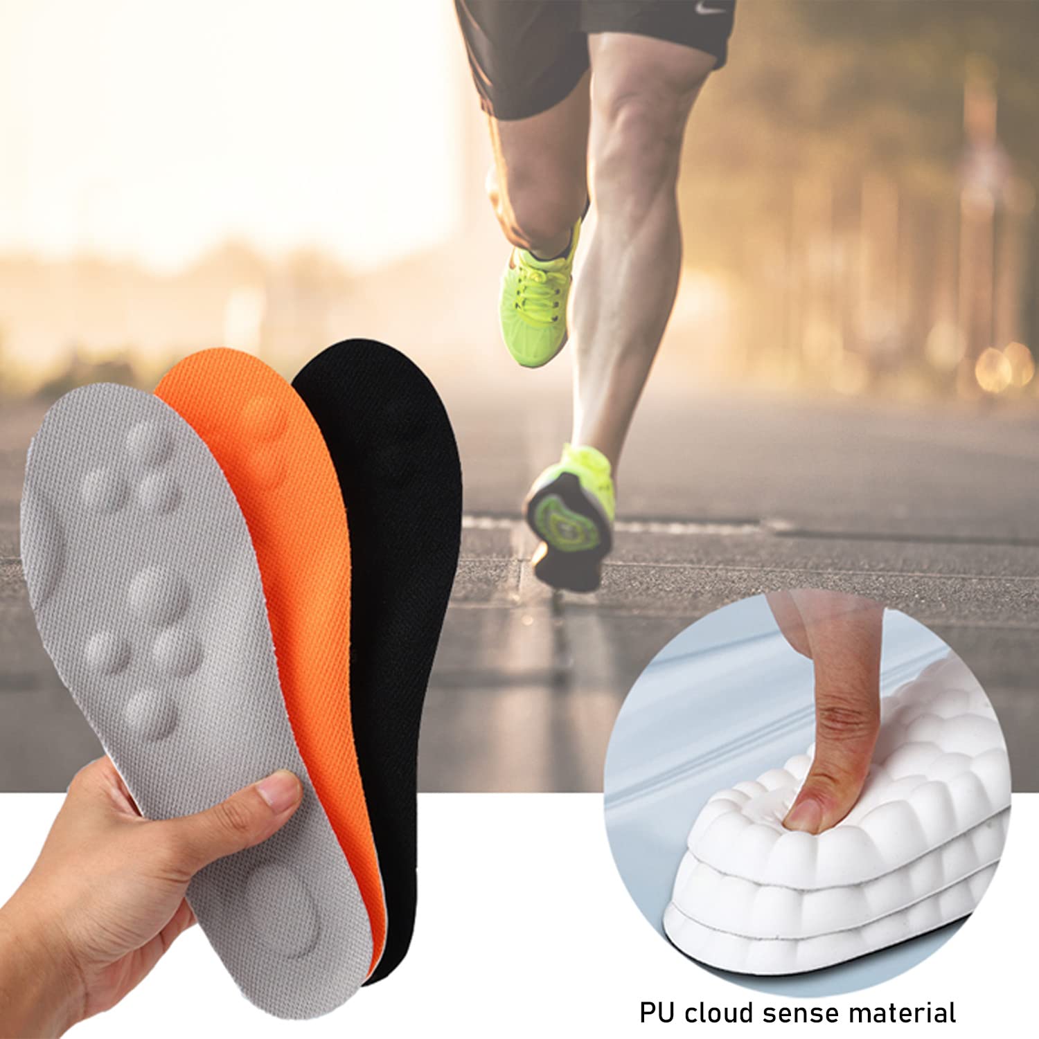 Memory foam inlegzolen - Inlegzolen kopen