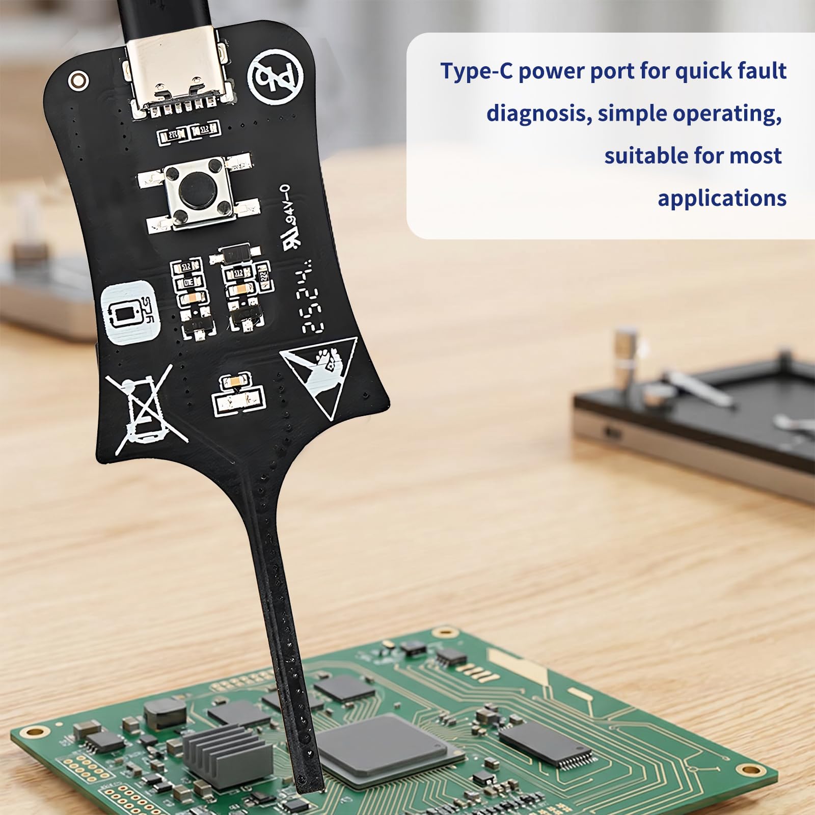3 misuratori di induttività, tester di induttività, tester di induttività, dispositivi di prova portatili ad alta precisione per testare sensori elettromagnetici in dispositivi come telefoni, computer