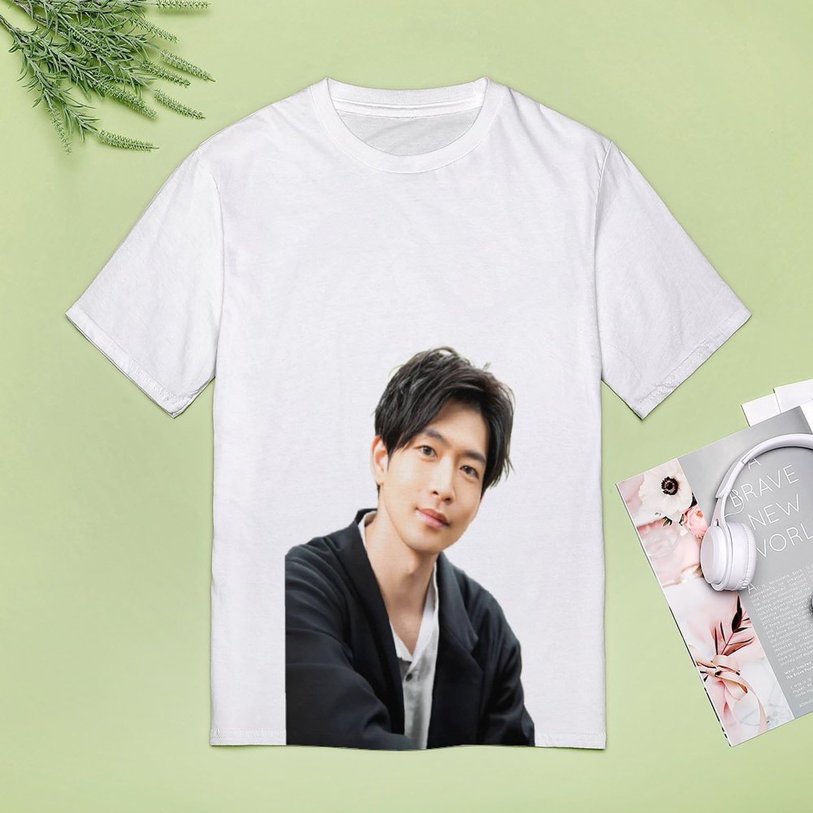 Amazon.co.jp: 松下洸平 24 半袖 レディース Tシャツ 丸首 柔らかい