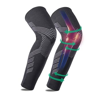 Deedlite Knee Compression Sleeve Original for Pain Relief and Support Alleviates Swelling, Inflammation, and Improves Circulation Ideal for Men and Women in Sports and Everyday Activities