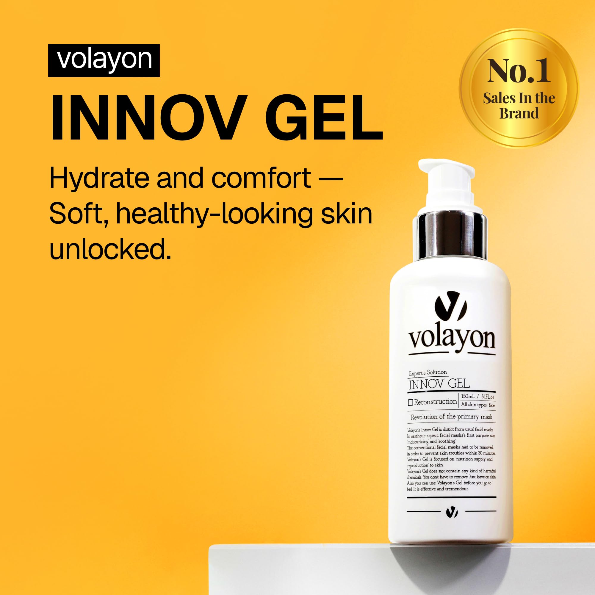 volayon INNOV GEL, Ultra Elasticity Care Essence, Hydration