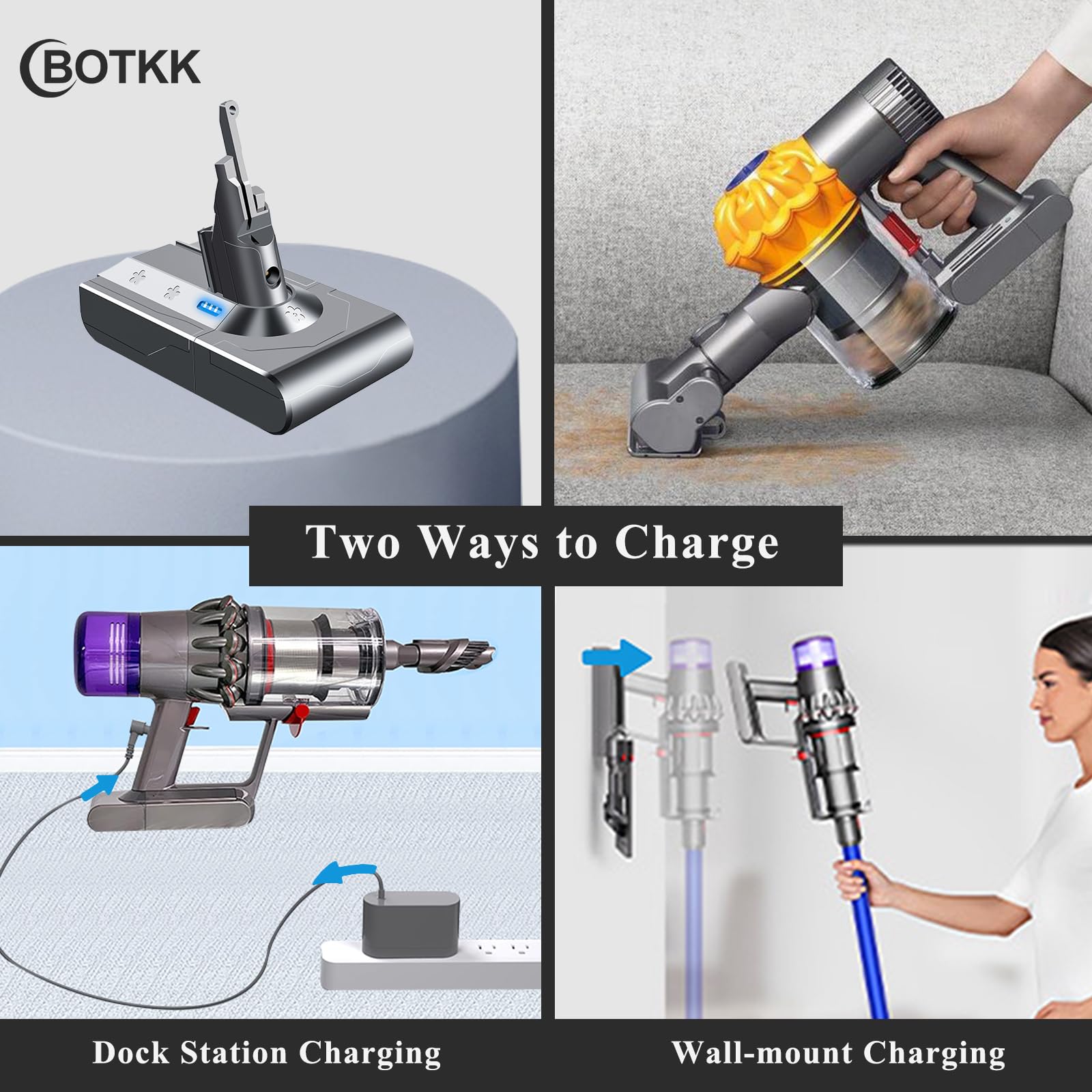Amazon.com: V8 Battery Replacement for Dyson SV10 V8 Animal