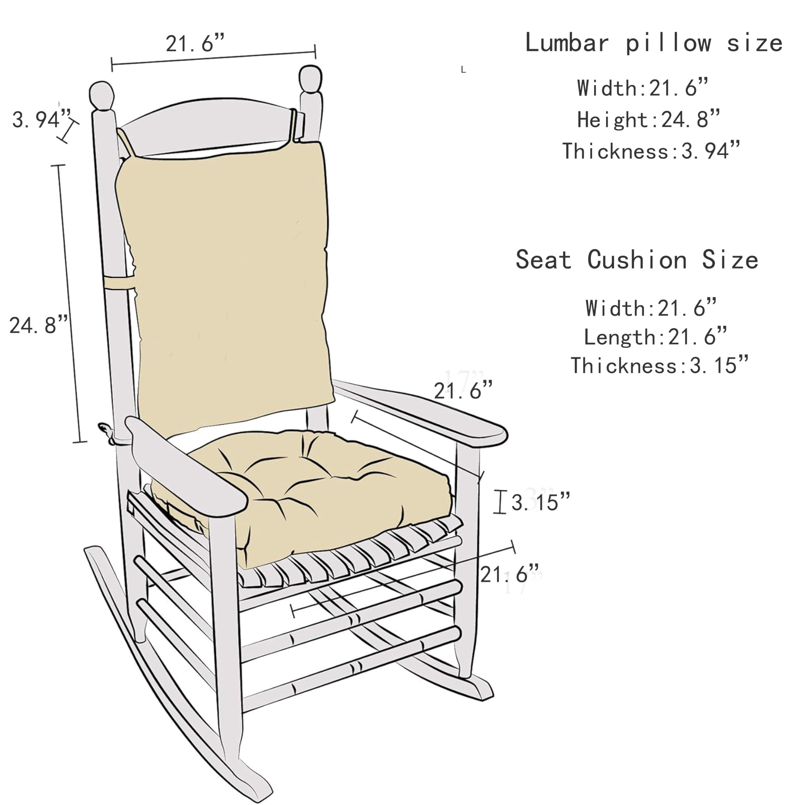 Respaldo reclinable ortopédico extra grande para aliviar el dolor de espalda baja, almohada de apoyo lumbar de respaldo alto, cojín de repuesto antideslizante con lazos de correa ajustables, para