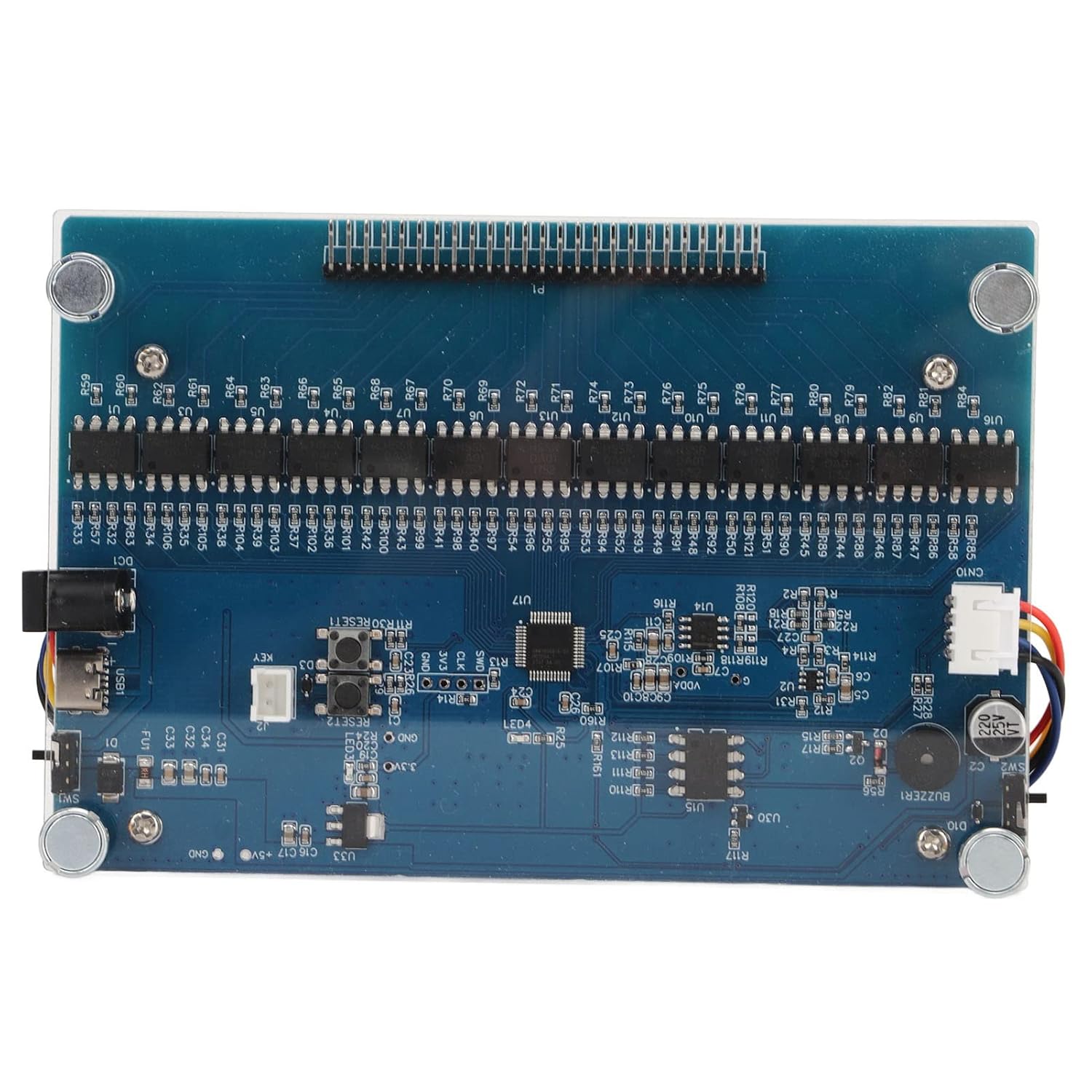 to 24S Battery Tester Multi Data Display Series Lithium Battery Tester 2V?4.5V Alarms for Reverse High Voltage Can Your and Potential (with Expansion Board)