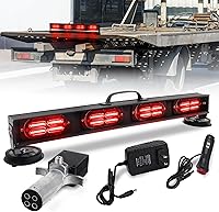 BELIFLY Wireless Trailer Tow Light Bar: 4-Pin RV LED Brake/Turn Signals, Rechargeable Battery, Magnetic Base for Trucks & Trailers
