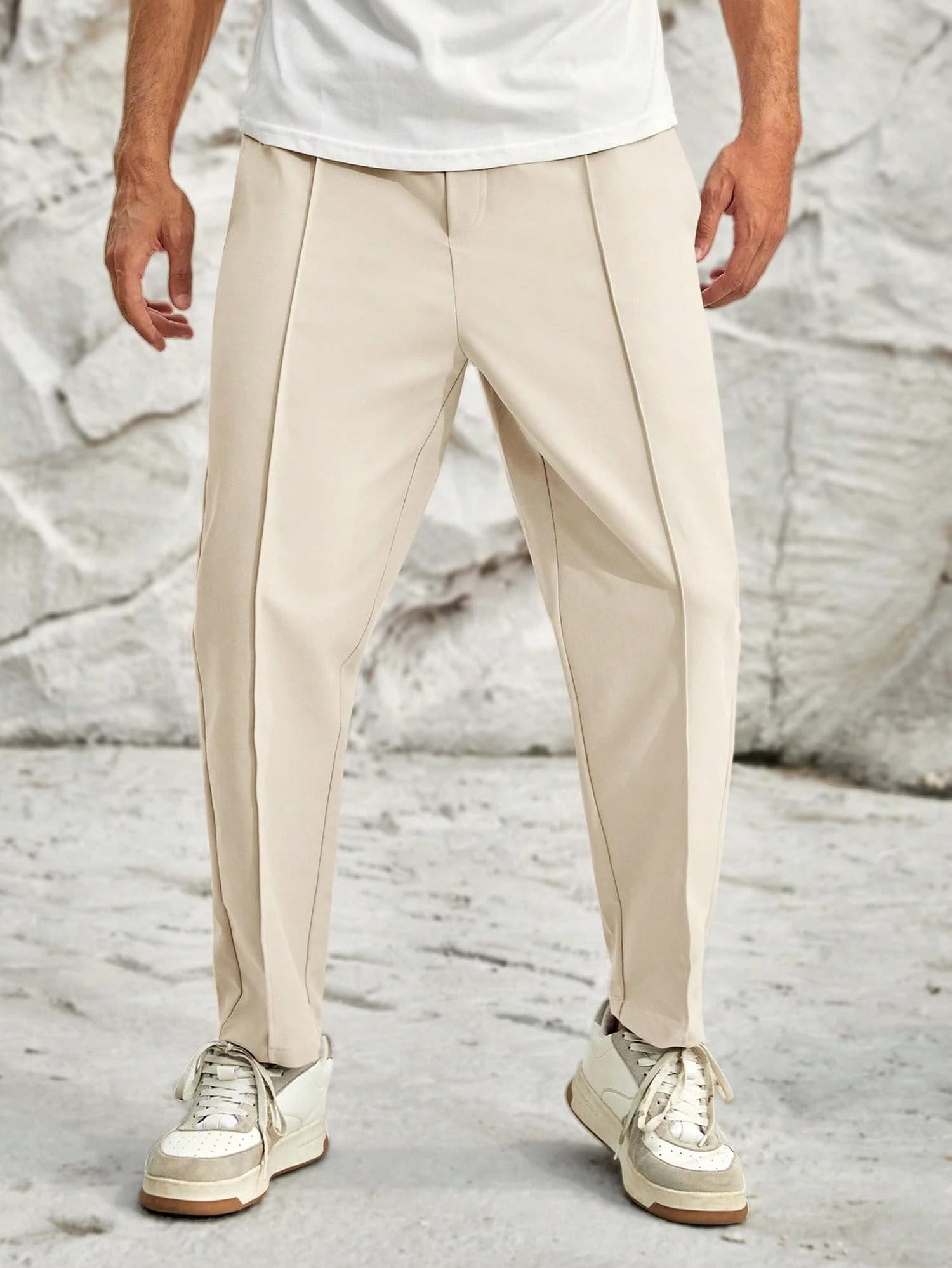 Lymio Pantaloni da uomo | Pantaloni casual vestibilità regolare (TP-89-92)