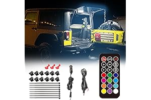 BooYu LED Lift Lights for Jeep Wrangler Enhance Nighttime Visibility