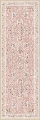 Miniatura 2 de Phantoscope Alfombra de pasillo de 2 x 6 pies  Alfombra bohemia lavable antideslizante para cocina, ultrafina, vintage, envejecida, para entrada,