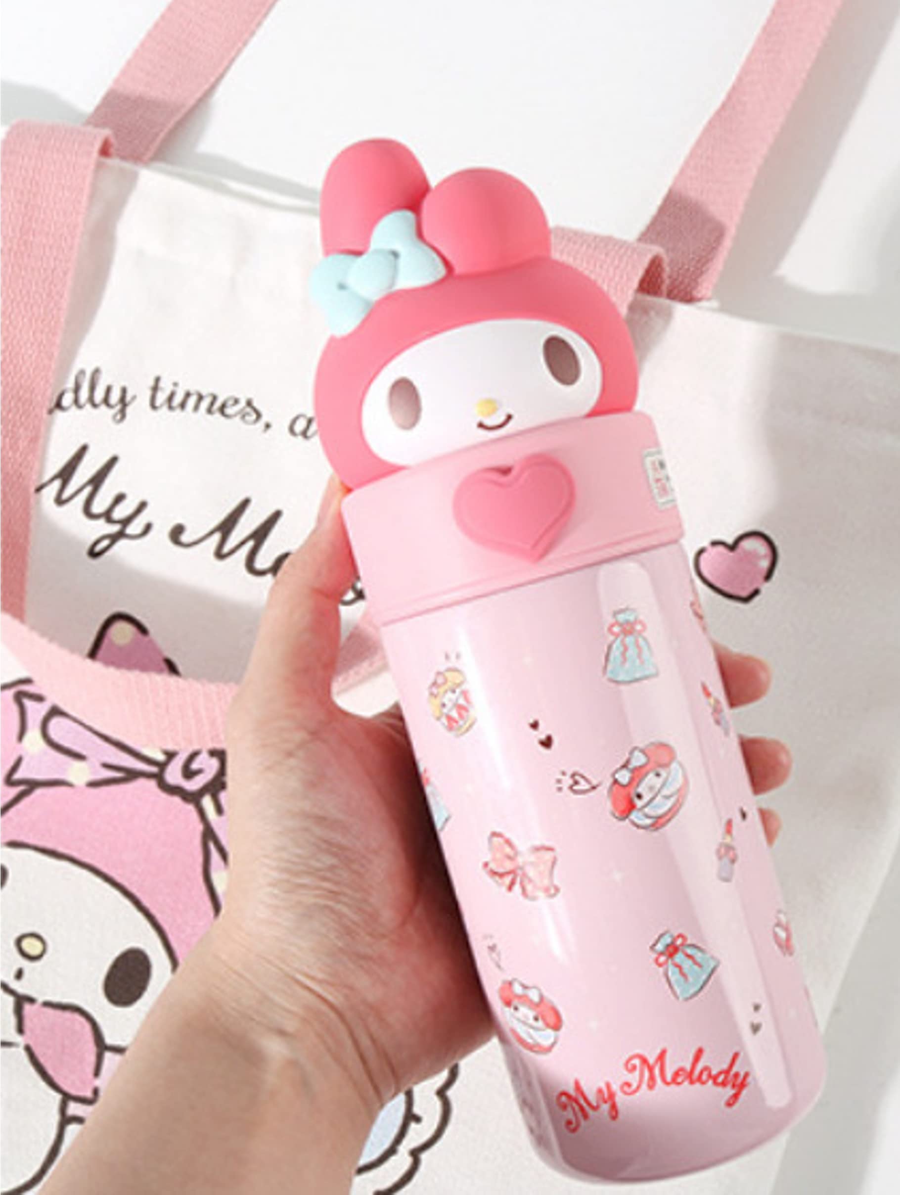 Amazon.com: Melody Stainless Steel Insulated Water Bottle 350ml