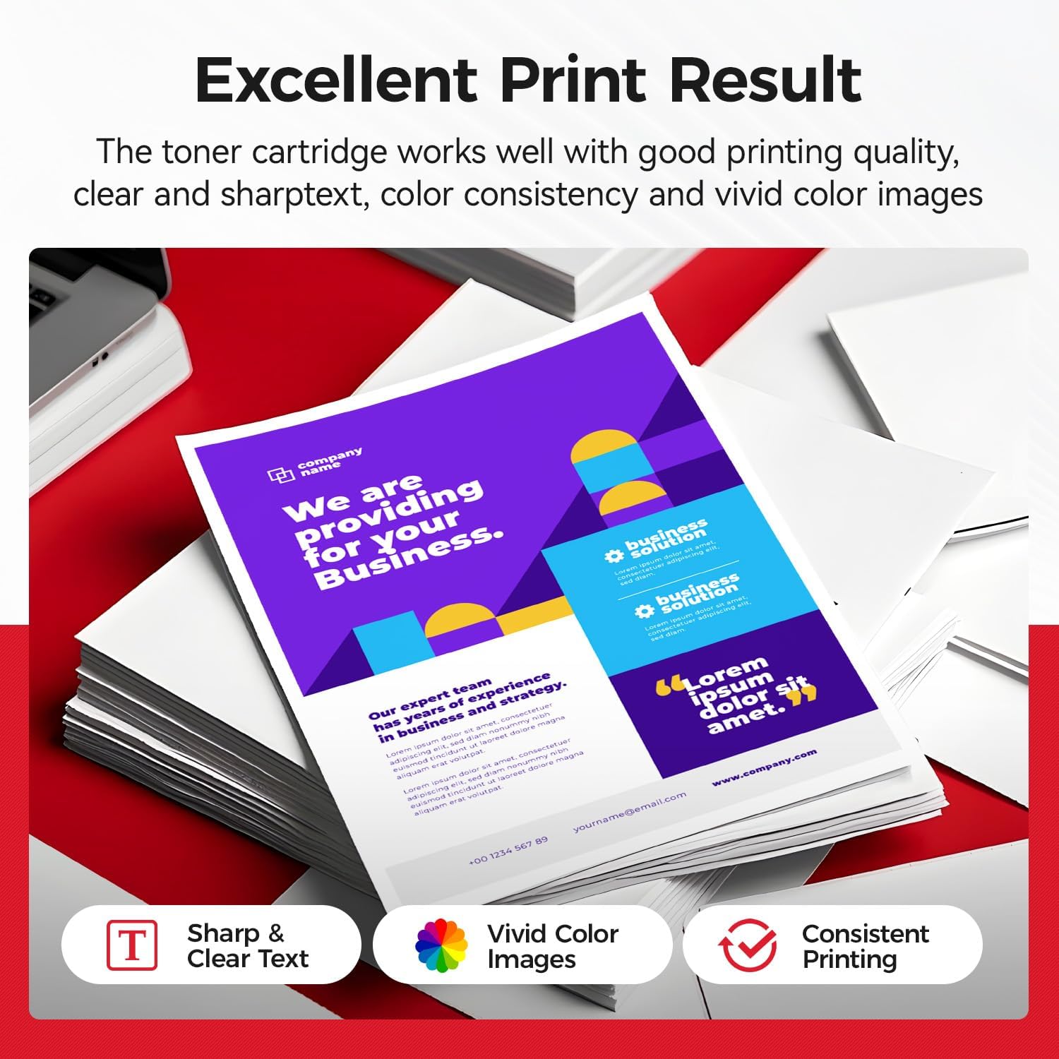 054H Toner Cartridge Set 4-Pack High Yield Replacement for Canon 054 054H Compatible for Canon Color ImageCLASS MF642Cdw MF644Cdw MF641Cdw LBP622Cdw LBP623Cdw MF641Cw Printer Black Cyan Yellow Magenta