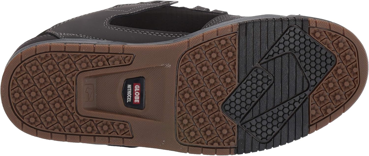 Globe Mens Fusion Skate Shoes 9.5 Dark Shadow/Black