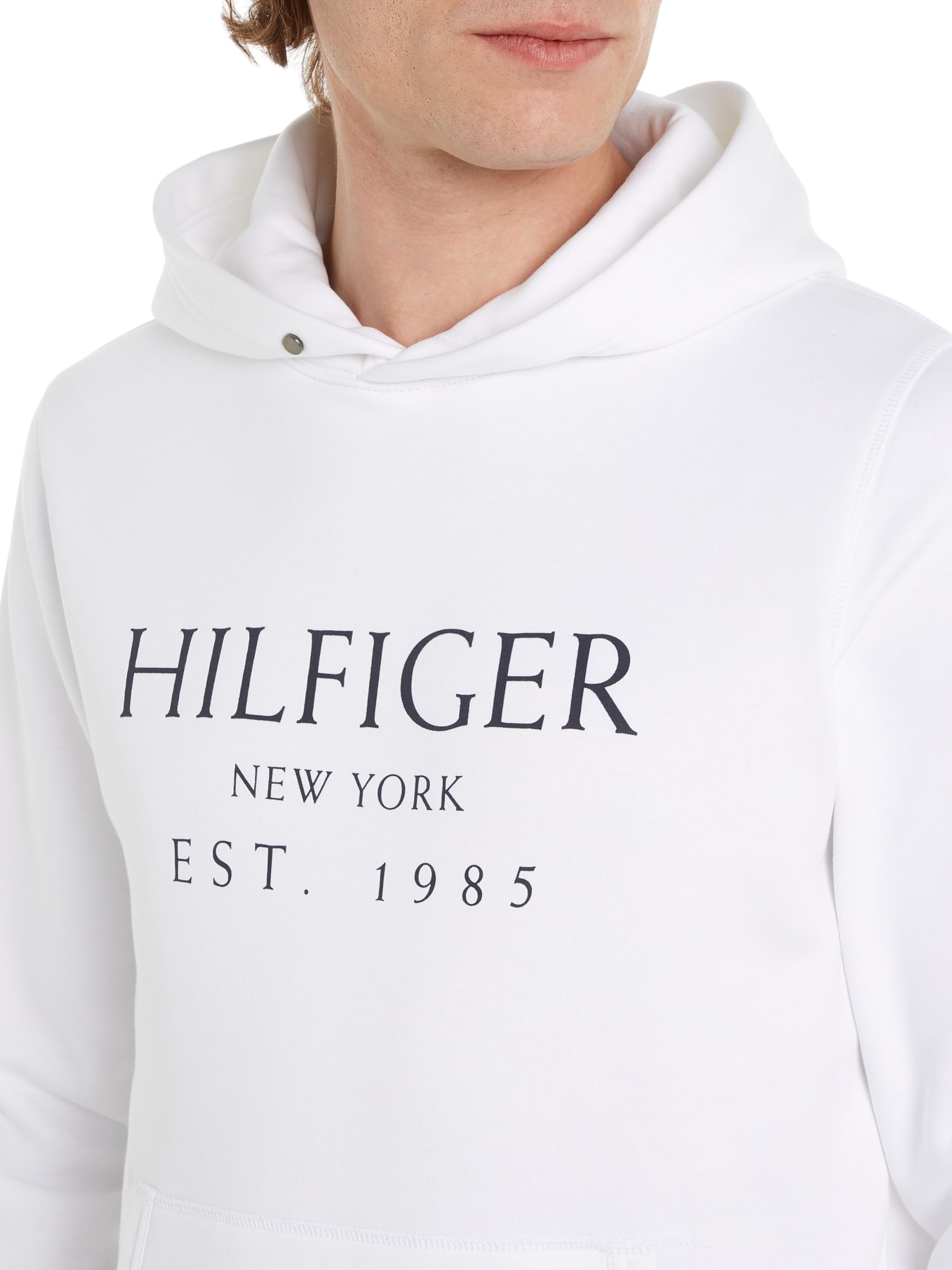 Tommy Hilfiger Sudadera Hombre con Bolsillo Canguro