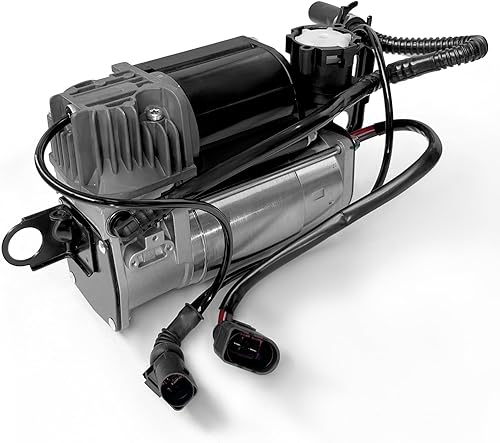 VIGOR Bomba de compresor de suspensión neumática compatible con Audi Q7 2006-2015, VW Touareg 2003-2010 y Cayenne 955 9PA Car, OEM reemplaza el