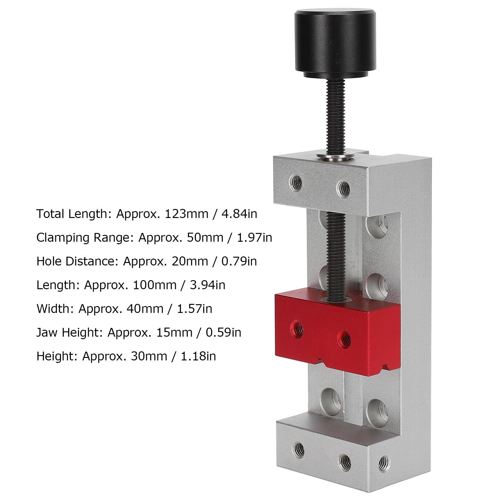 Mini Morsa Da Tavolo In Lega Di Alluminio Per Lavorazione Legno CNC