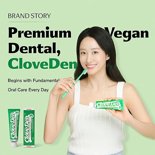 Miniatura 7 de Pasta dental vegana con flúor para dientes sensibles - Soporte de esmalte de nitrato de potasio e hidroxiapatita, cuidado de las encías antiplaca,