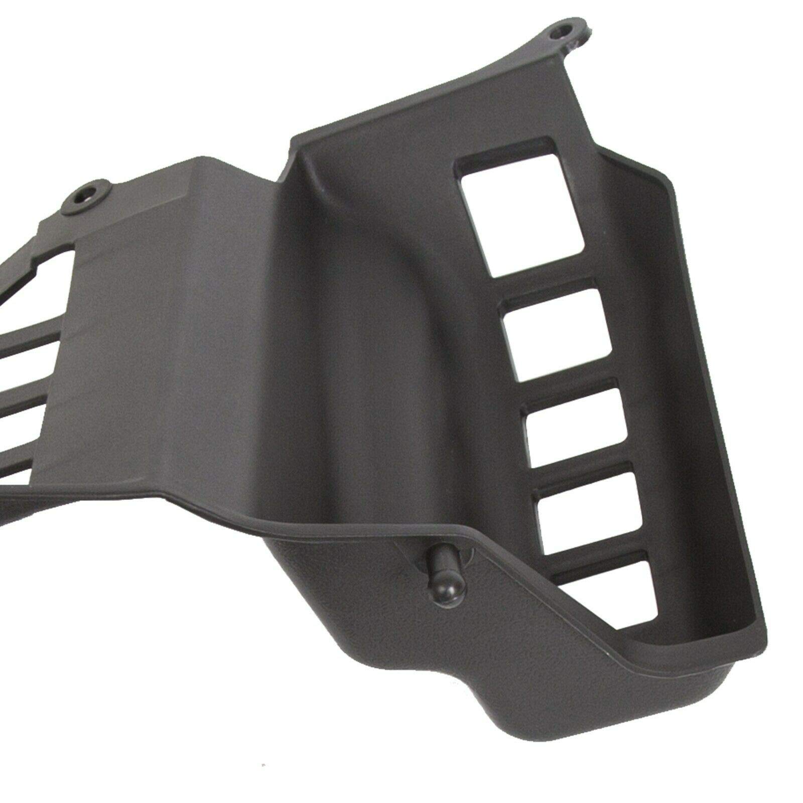 ECOTRIC Black Heel Guards footrest Stand For Yamaha Banshee Left