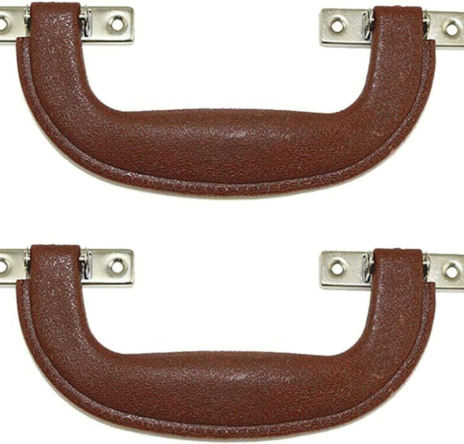 PULABOLuggage Handle Leather Retro Durable Suitcase Handle Replacement DIY Handbag Cosmetic Case Handle Grip for Home,Brown Useful and Professional : Clothing, Shoes & Jewelry