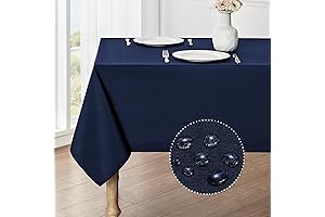 Rectangle Navy Blue Tablecloth: Perfect for Any Occasion