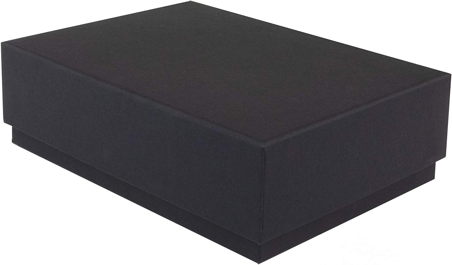 Packaging World 12 A6 Luxury Rigid Presentation Stationery Gift Boxes (Black)