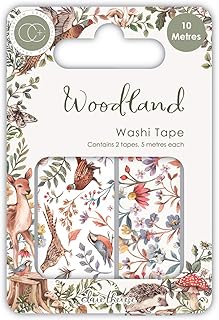 Craft Consortium, Woodland Washi Tape, CCWTPE007