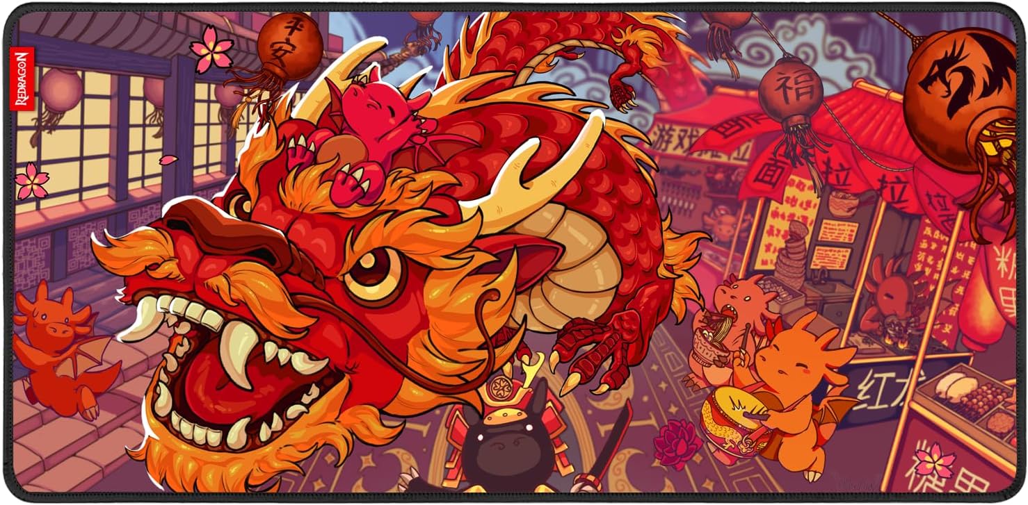 MOUSE PAD GAMER REDRAGON FLICK XL 400 X 900 X 4 MM P032FD