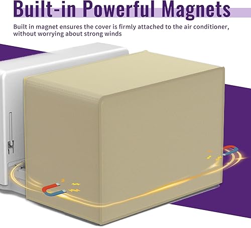 Miniatura 4 de Mxclimate Cubierta exterior de aire acondicionado para Midea U en forma de 800010000120000 BTU, a prueba de polvo, impermeable, cubierta de CA para