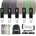 VEICK Resistance Bands, Exercise Bands, Workout Bands, Resistance Bands for Working Out with Handles for Men and Women, Exercising Bands for Fitness Weights Work Out at Home