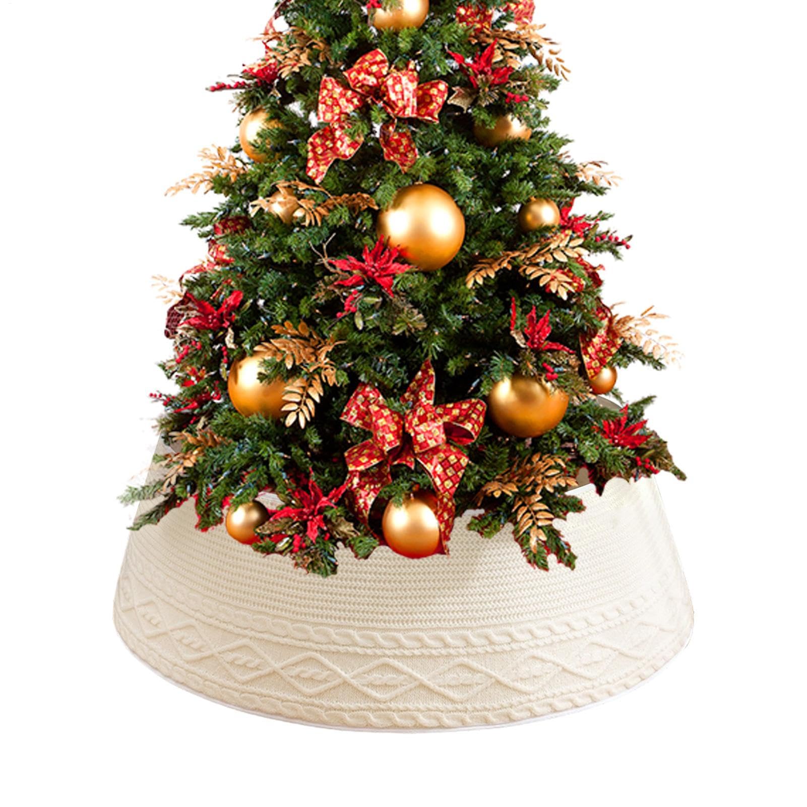 Copertura Per La Base 'Albero Di Natale Cerchio Avvolgente Lavorato A